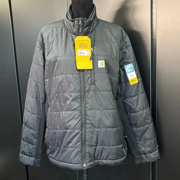 Carhartt Rain Defender lightweight insulated jacket, relaxed,fit 2 warmth rating - Picture 2 of 14